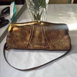 Elegant Brown Clutch Bag